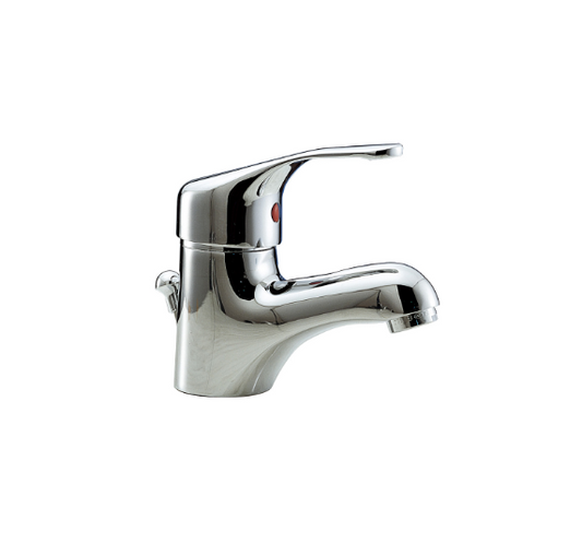 Miscelatore lavabo "FROMAC" con scarico automatico